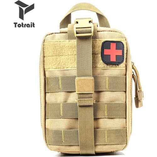 Molle Tactical First Aid Kits Medical Bag Emergency Outdoor Army Hunting Car Emergency Camping Survival Tool Military EDC Pouch