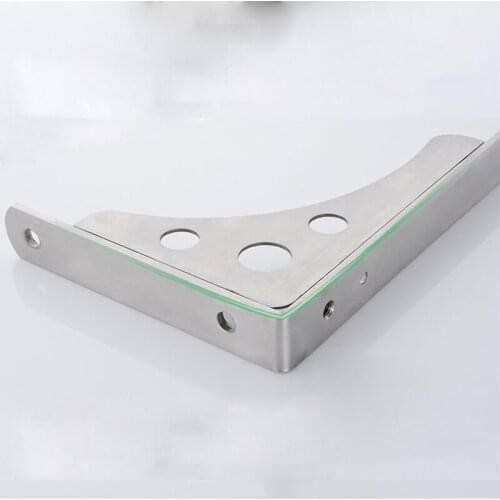 Thicken stainless steel Triangle bracket Board rack Support frame Spacer bracket bracket Load-bearing shelving