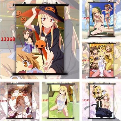 The Pet Girl of Sakurasou Shiina Mashiro Aoyama Nanami Kamiigusa Misaki Anime Posters Canvas Painting Wall Art Picture Home Deco