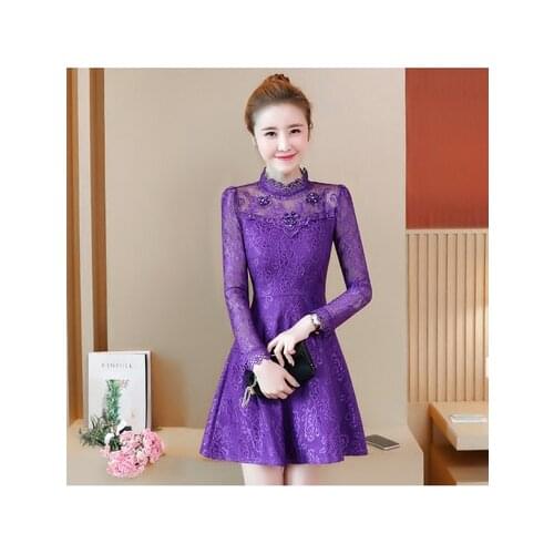 Hollow Out Lace Patchwork Children Dresses Fleece Teenager Wedding Party Dress Girls Children Dress Elegant Girl Kid Vestidos