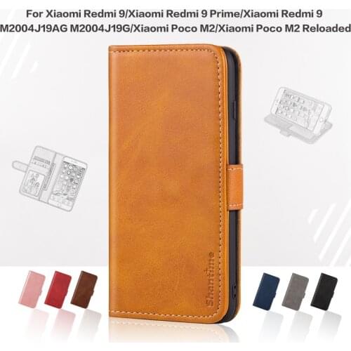 Cover For Xiaomi Redmi 9 Prime Case Luxury With Magnet Case For Xiaomi Redmi 9 M2004J19AG M2004J19G Xiaomi Poco M2 Phone Cover