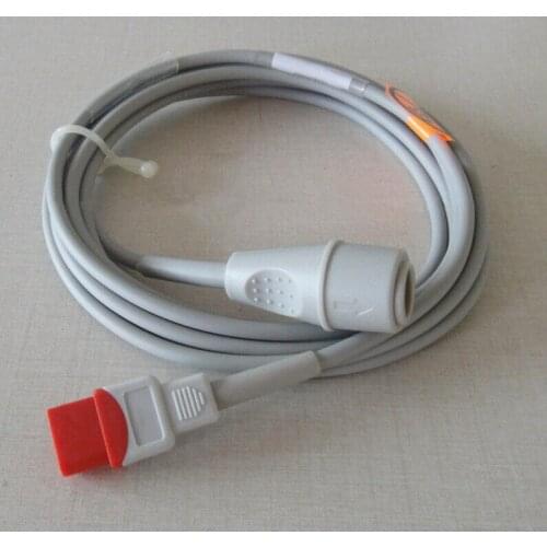 For Spacelabs IBP Adapter Cable To Edward abbott Uath BD PVB HP IBP Cable Pressure Transducers adapter cable 10pin Medical TPU