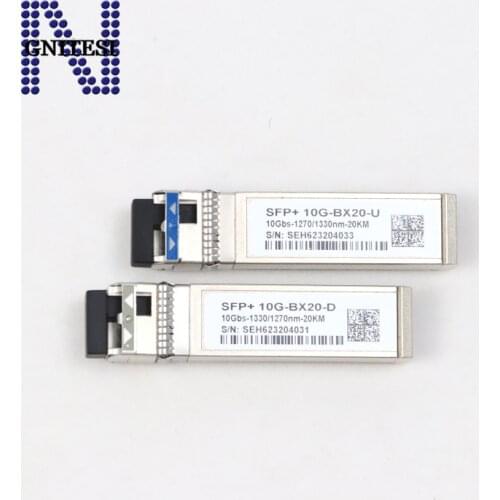 Brand Original OEM module 10Gbs mode fiber optical module SFP+ 10G-BX20-U/D,10Gbs-1270/1330nm-20KM