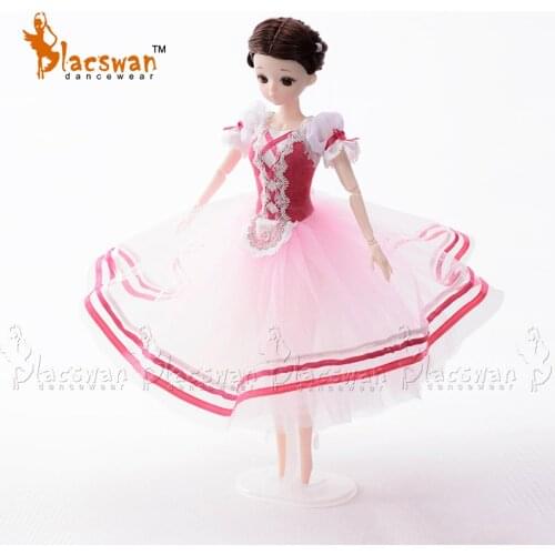 Ballerina Doll in Professional Romantic Tutu Costume La Fille Mal Gardee Christamas Gift for Ballet Dancer Lise Ballet Doll AC06