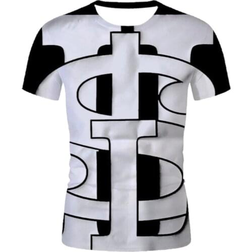 Mens New Summer Alphabet Art Graphic T-Shirt 3D Printed Fashion Fun Art Graphic T-Shirt Sport Plus Size T-Shirt