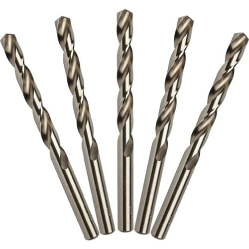 5pcs/set 7-13mm Twist Drill Bit Set Dremel Tools Metal HSS9341 For Wood Metal Stainless Steel Herramientas Power Tool