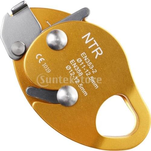 Outdoor Tree Carving Rock Climbing Mountaineering Rope Grab Protecta Equipment 15KN