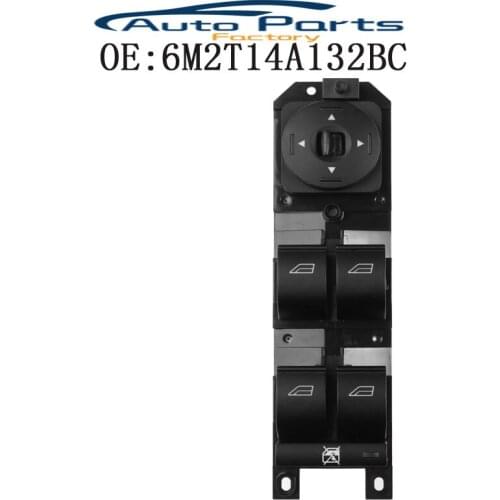 Window Lifter Mirrow Switch For Ford 6M2T-14A132-BC 6M2T14A132BC Power Window Switch