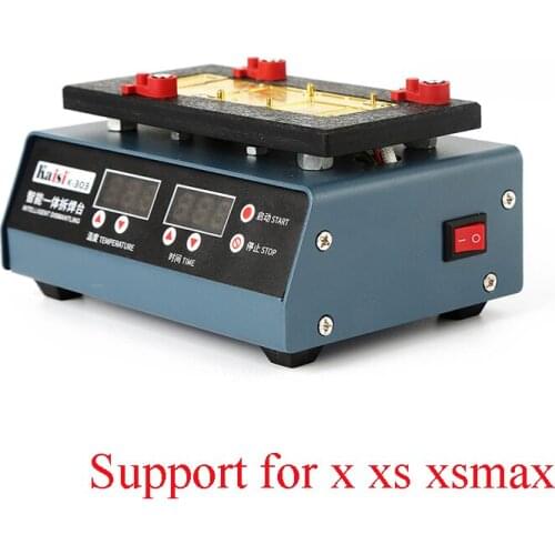 New arrive 200 Degrees Rapid Separation Disassembly Platform For iPhone X XS MAX Motherboard Stratified temperature HeatingTable