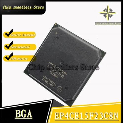 1PCS-5PCS) EP4CE15F23C8N BGA-484 EP4CE15F23C8 BGA484 15F23C8 Programmable gate array chip New and original