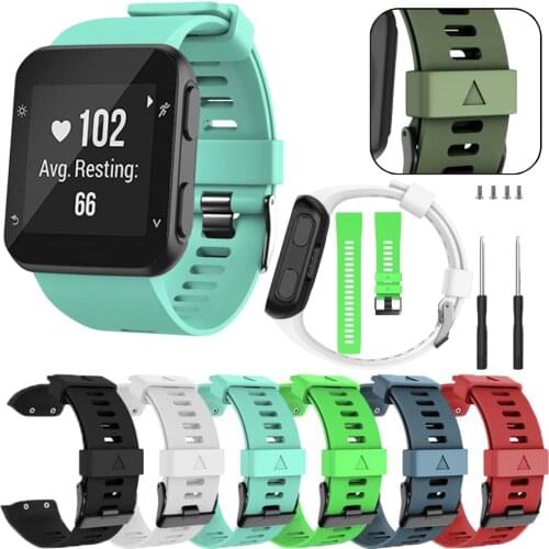 For Garmin Forerunner 35 fashion silicone original sports watch strap replacement watch portable accessories Multicolor Bracelet