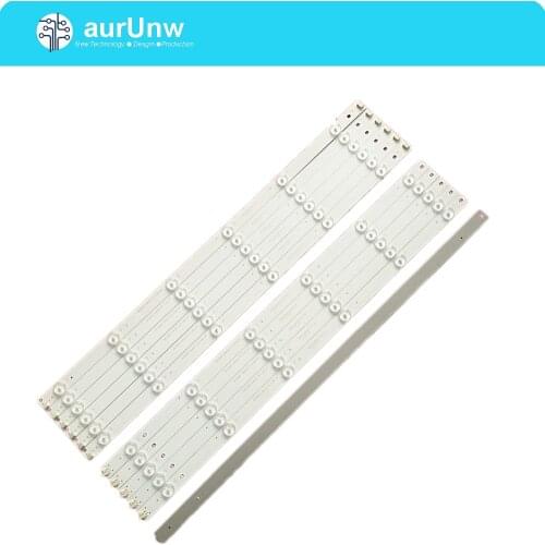 LED backlight strip 12 lamp for Cha ngh ong 58"TV RF-AC580E30-0601L-02 RF-AC580E30-0601R-02 58U1 C580U15-E1-C