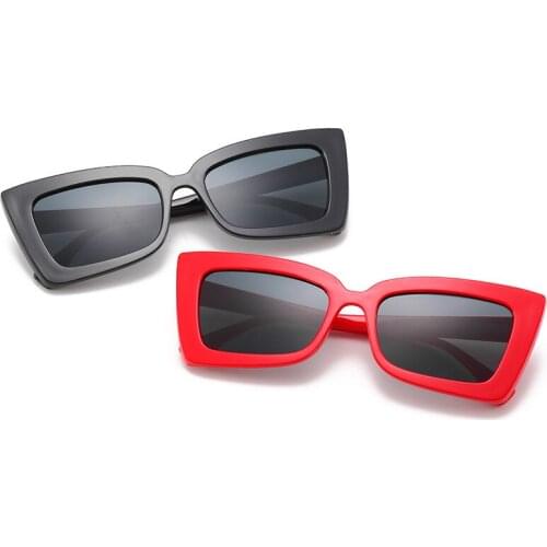 Vintage Small Sunglasses for Men Women Retro Brand Designer Rectangle Sun Glasses Gradient Shades Classic Sunglass UV400