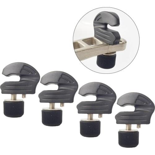 4Pcs Badminton Stringing Machine Nylon U Clamp Tennis Racket Stringer Tools