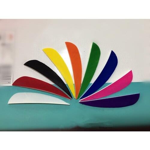 50Ps 3 inch water droplet shaped Turkey feather bamboo wooden fiberglass carbon arrow for longbow traditional hunting archery