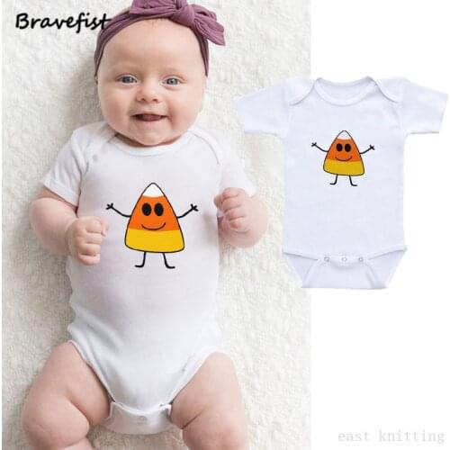 Cartoon Newborn Bodysuits Short Sleeve Infant Boys Girls Clothes Lovely Pattern Print Kids Jumpsuits Summer Outfits Overalls