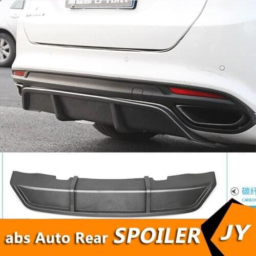 For Ford MONDEO ABS Rear Bumper Diffuser Protector For 2013-2018 MONDEO Body kit bumper rear Front shovel lip rear spoiler
