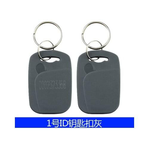 1000Pcs EM4100 125khz ID Keyfob RFID Tag Tags llaveros llavero Porta Chave Card Sticker Key Fob Token Ring Proximity Chip
