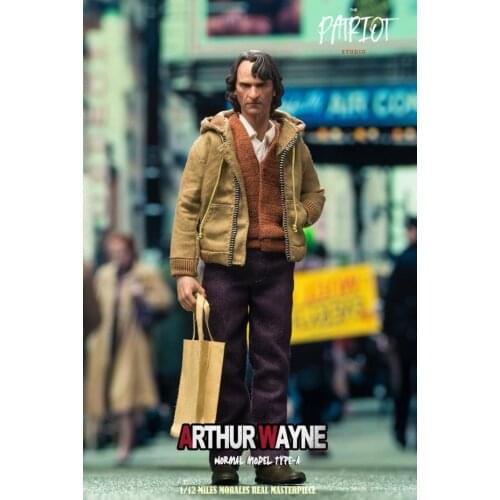 1/12 Joker Comedian Daily Casual Clothing Model for action figure Accessories