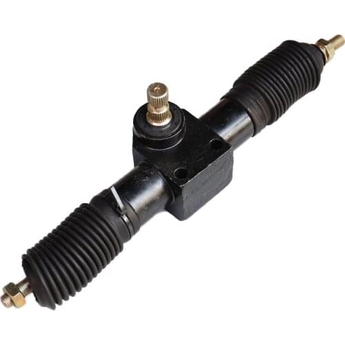 M10 1pcs 320mm Eccentric Power Steering Gear Shaft Rack Pinion Assembly For China Go Kart Buggy Karting ATV UTV Bike Parts