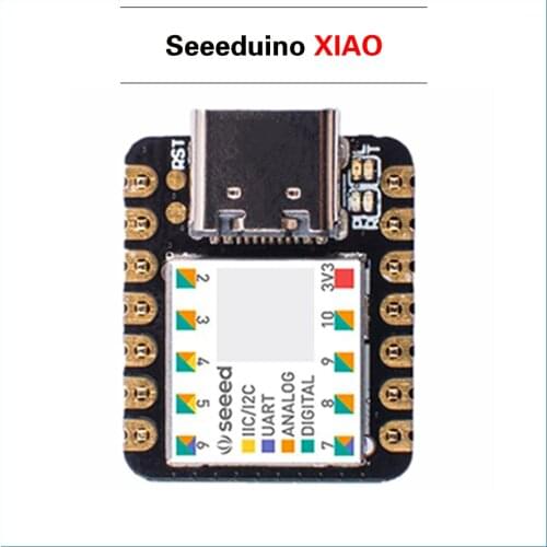 Seeeduino XIAO Microcontroller SAMD21 Cortex M0+ Type C OLED Display Expansion Board Grove Shield For Arduino/IOT
