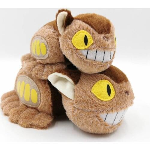 My Neighbor Totoro Ghibli Cat Bus 16-22CM Plush Dolls Toys Christmas Gifts Retail