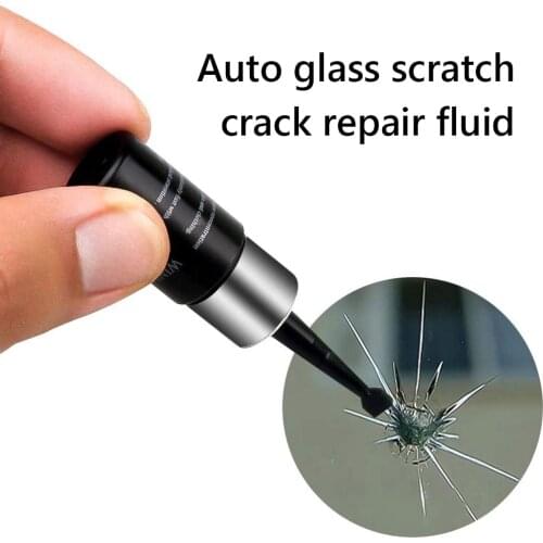 Car Windshield Window Glass Scratch Crack Restore DIY 3ml Auto Window Screen Resin Repair Tool Kit