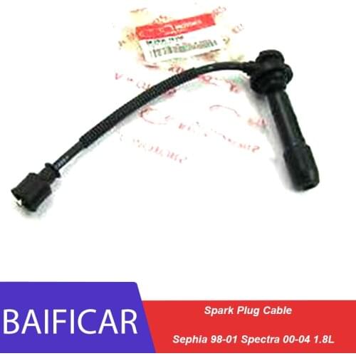 Baificar Brand New Genuine Spark Plug Cable 0K2BW18160 0K2BW18180 For Kia Sephia 98-01 Spectra 00-04 1.8L