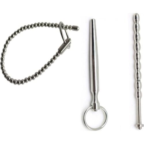 Sex Toys For Men Masturbation Penis Plug Urethral Catheter Sounding Dilator Horse Eye Stimulation Male Urethral Dilator