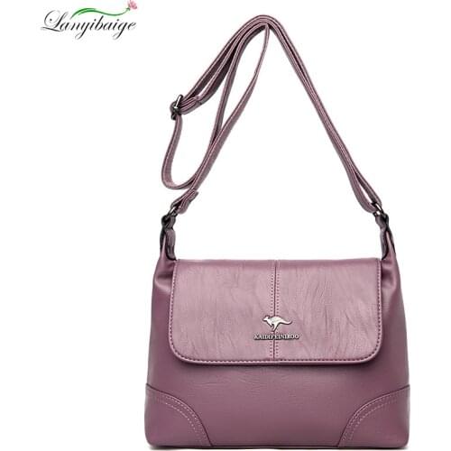 2021 New High Quality Luxury Ladies Shoulder Bag Simple Designer Design Fashion Messenger Bags High Quality PU Leather Handbag