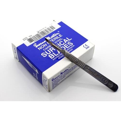 Swann morton Carbon Steel Scalpel Surgical Blade For Mobile Phone Protector film Fingerprint Cable PCB Repair DIY Cuting Tools