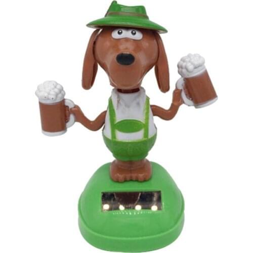 Hot Sale 80% Car Decoration Dog Ornaments Resin Bully Dog Doll Auto Interior Accessories Cute Vivid Model Dog in the Car