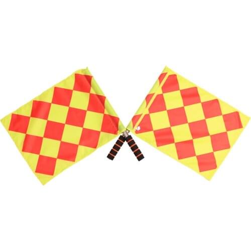 1pc The World Cup Soccer Referee Flag Sports Match Football Competition Equipment