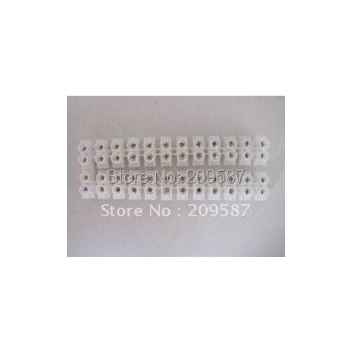 10pcs 12 Position Barrier Terminal Strip Block X3-0512 5A