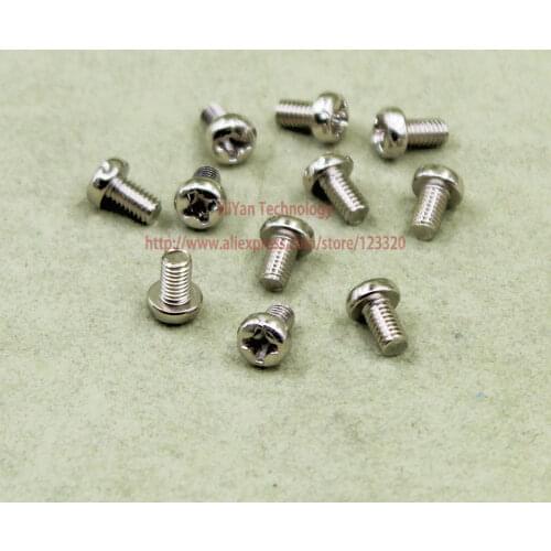 100pcs/lot) Hardware M3x5MM Head Screw Round Head Screw Bolts For M3 Standoff