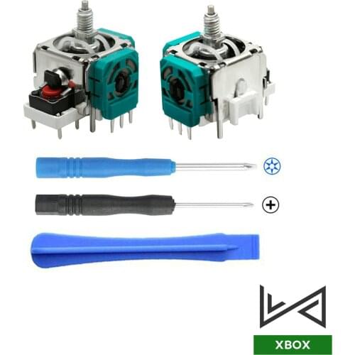 2pcs/Lots 3D Analog Stick For Xbox One Elite 2 Game Controller Sensor Module Rocker Joystick Potentiometer Thumbstick