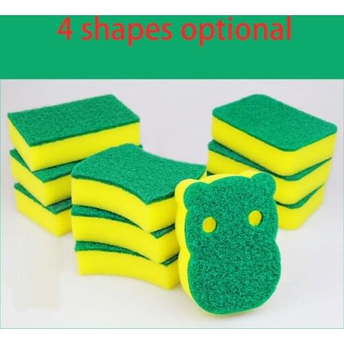 Kitchen Cleaning Tools 20Pcs set High Density Sponge Washing Towels Wiping Rags Sponge Scouring Pad Microfiber Dish Cleaning