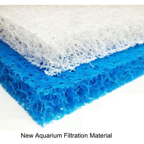 50cmx20cmx4cm Aquarium Filter Super Thick Biochemical Filter Plastic Sponge for Aquarium Fish Tank Bio Cotton Foam Skimmer New