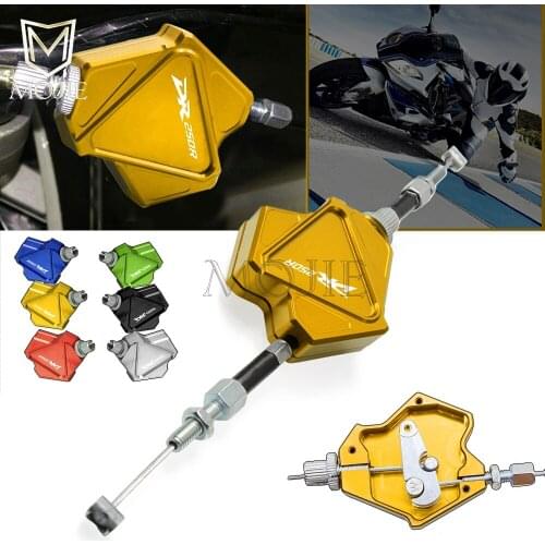 Motorcycle CNC Aluminum Stunt Clutch Lever Easy Pull Cable System For SUZUKI DR250R DR 250R 250 DR250 R 1997-2000 1998 1999