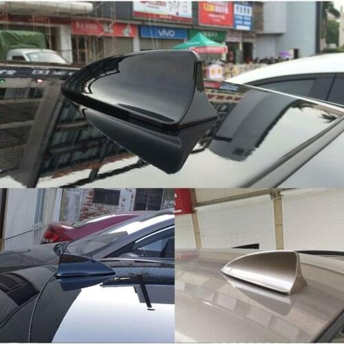 Car Shark Fin Antenna Auto Aerials Roof Antennas for Jaguar Skoda Volkswagen Car Styling Accessories Decoration