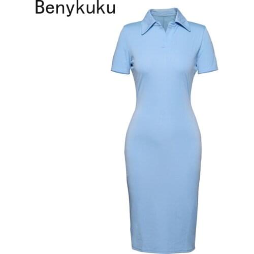 Benykuku Fashionable Knitted Dresses