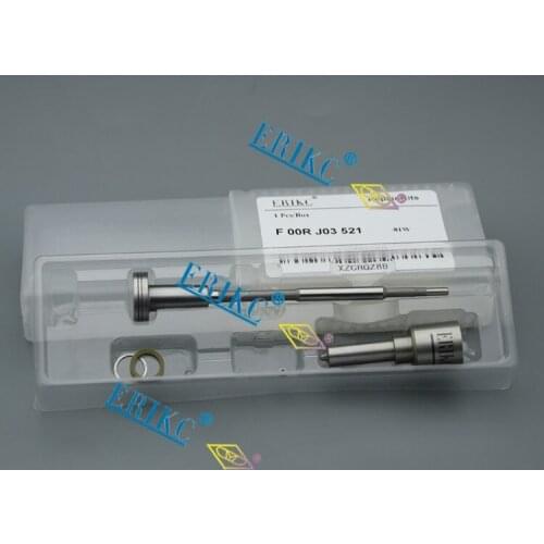 ERIKC F00RJ03521 diesel injector repair kits F 00R J03 521 with nozzle DLLA144P2273 valve F00RJ02806 for Cummins 0445120304