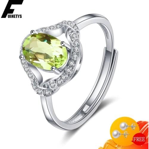 Кольца с полудрагоценными камнями FUIHETYS China At AliExpress