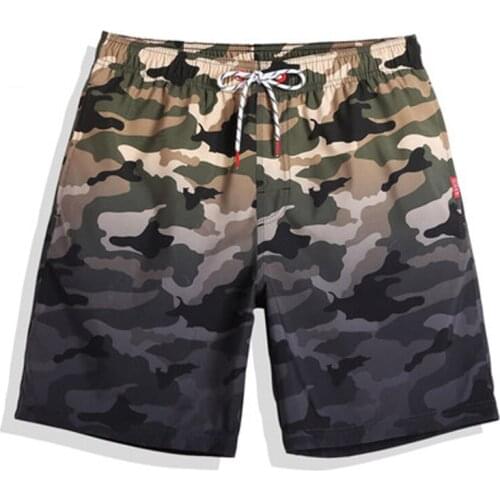 Sport Camouflage Board Shorts Beach Running Surfing Sweatpants Maillot De Bain Fast Dry Bermuda Mens Swimming Trunks Swimwear