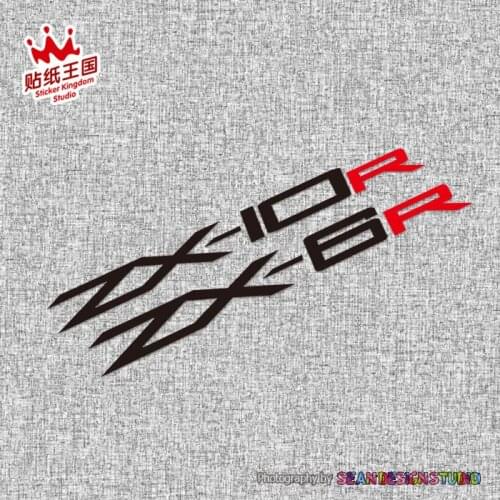 2 Pics For Kawasaki Ninja ZX-10R ZX-6R ZX10R ZX6RMotorcycle Reflective Waterproof motor bike Decals Sticker 22