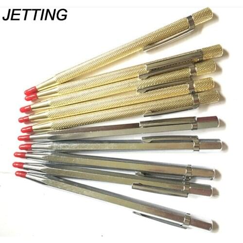 JETTING 1PCS New Tungsten Carbide Tip Scriber Etching Pen Carve Jewelry Engraver Metal Abrasive Tool Best Quality 2 Colors