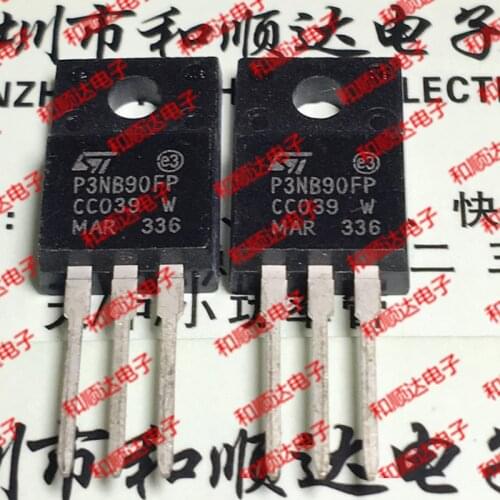Original New / 5pcs / STP3NB90FP P3NB90FP TO-220F 900V 3.5A