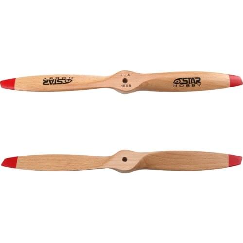 1 piece 16x8 17x6 18x8 18x10 19x8 23x12 6 Star 2 Blade Wooden RC Airplane Propeller