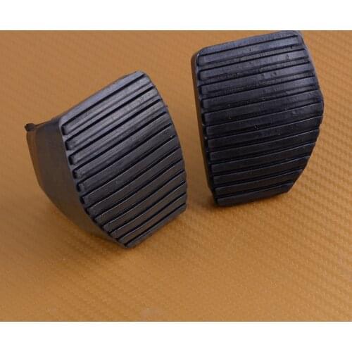 DWCX Rubber Clutch/Brake Anti-skid surface Pedal Cover Fit for Peugeot 1007 207 208 301 307 Citroen C3 C4 C5 DS3 C6 C8