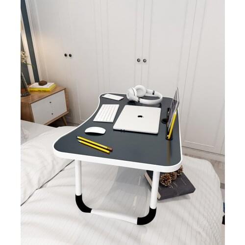 Bed computer table college student dormitory upper bed lazy collapsible small table home bedroom simple study desk